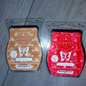 Fall Apple picking duo Scentsy bars 2 pack NEW